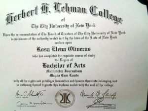 Lehman Grad_Diploma