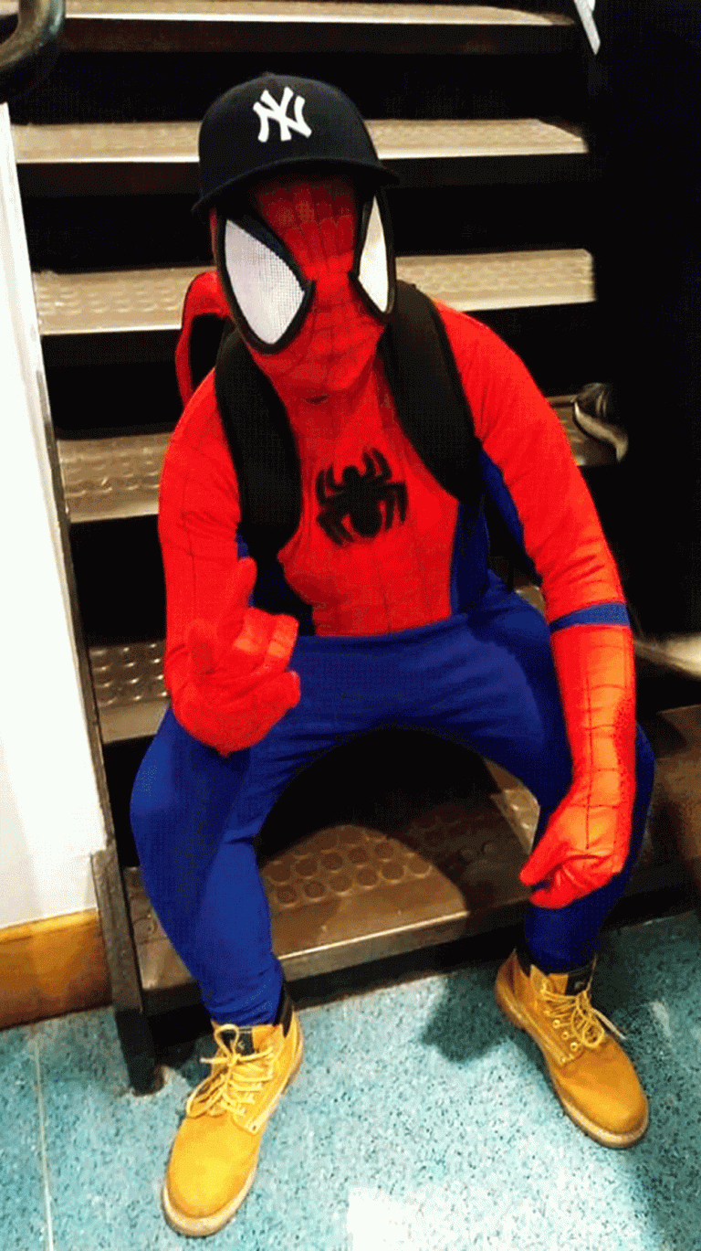 Deadass Spiderman Cosplayer